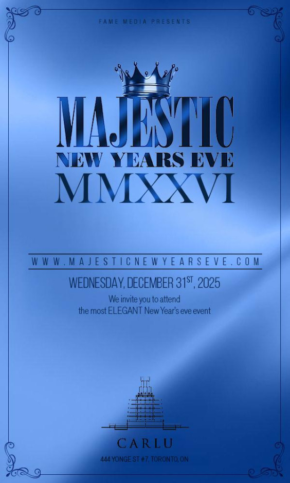 Majestic New Years Eve 2026